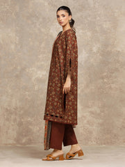 edenrobe Allure Unstitched Printed Khaddar 3Pc Suit EWU5M3-033