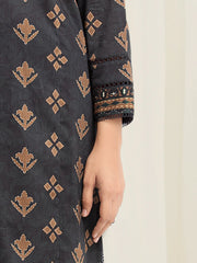 edenrobe Allure Unstitched Printed Khaddar 3Pc Suit EWU5M3-035