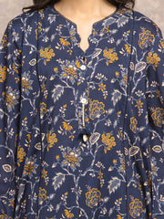 edenrobe Allure Unstitched Printed Khaddar 3Pc Suit EWU5M3-038