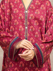 edenrobe Allure Unstitched Printed Khaddar 3Pc Suit EWU5M3-039