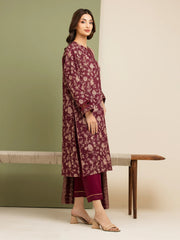 edenrobe Merak Unstitched Printed Zari Lawn 3Pc Suit EWU5M6-003