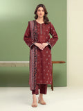 edenrobe Merak Unstitched Printed Zari Lawn 3Pc Suit EWU5M6-023
