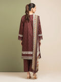 edenrobe Premium Embroidered Lawn Unstitched 3Pc Suit EWU5V1-31064