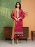 edenrobe Premium Embroidered Lawn Unstitched 3Pc Suit EWU5V1-31080