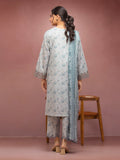 edenrobe Premium Embroidered Lawn Unstitched 3Pc Suit EWU5V1-31082