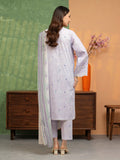 edenrobe Premium Lawn Unstitched Embroidered 3Pc Suit EWU5V1-31083