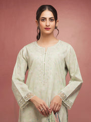 edenrobe Premium Embroidered Lawn Unstitched 3Pc Suit EWU5V1-31086