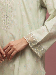 edenrobe Premium Embroidered Lawn Unstitched 3Pc Suit EWU5V1-31086
