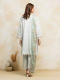 edenrobe Premium Embroidered Lawn Unstitched 3Pc Suit EWU5V1-31090