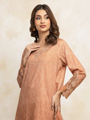 edenrobe Premium Embroidered Lawn Unstitched 3Pc Suit EWU5V1-31091