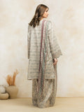 edenrobe Premium Embroidered Lawn Unstitched 3Pc Suit EWU5V1-31092