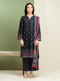 edenrobe Premium Embroidered Lawn Unstitched 3Pc Suit EWU5V1-31097