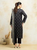 edenrobe Premium Festive Unstitched Zari Lawn 3Pc Suit EWU5V1-31189