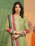 edenrobe Premium Festive Unstitched Zari Lawn 3Pc Suit EWU5V1-31194