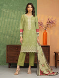 edenrobe Premium Festive Unstitched Zari Lawn 3Pc Suit EWU5V1-31194
