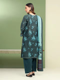 edenrobe Premium Festive Unstitched Zari Lawn 3Pc Suit EWU5V1-31196
