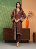 edenrobe Premium Festive Unstitched Zari Lawn 3Pc Suit EWU5V1-31198