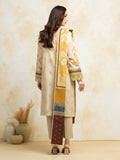 edenrobe Premium Festive Unstitched Zari Lawn 3Pc Suit EWU5V1-31199