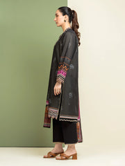 edenrobe Premium Embroidered Lawn Unstitched 3Pc Suit EWU5V1-31208
