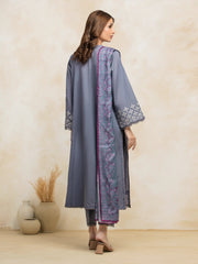 edenrobe Premium Festive Unstitched Slub Lawn 3Pc Suit EWU5V1-31227