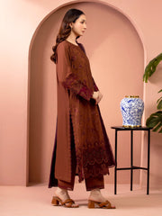 edenrobe Premium Festive Unstitched Lawn 3Pc Suit EWU5V1-31233