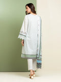 edenrobe Premium Embroidered Lawn Unstitched 3Pc Suit EWU5V1-31322