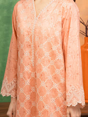 edenrobe Premium Embroidered Lawn Unstitched 3Pc Suit EWU5V1-31400
