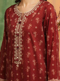 edenrobe Premium Embroidered Lawn Unstitched 3Pc Suit EWU5V1-31403