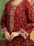 edenrobe Premium Embroidered Lawn Unstitched 3Pc Suit EWU5V1-31403
