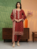 edenrobe Premium Embroidered Lawn Unstitched 3Pc Suit EWU5V1-31403