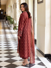 edenrobe Premium Lawn Unstitched Embroidered 3Pc Suit EWU5V1-31415