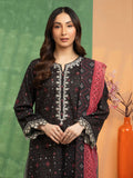 edenrobe Premium Embroidered Lawn Unstitched 3Pc Suit EWU5V1-31416