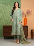 edenrobe Premium Embroidered Lawn Unstitched 3Pc Suit EWU5V1-31417