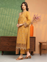 edenrobe Premium Embroidered Lawn Unstitched 3Pc Suit EWU5V1-31421