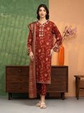 edenrobe Premium Embroidered Lawn Unstitched 3Pc Suit EWU5V1-31433
