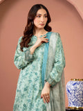edenrobe Premium Embroidered Lawn Unstitched 3Pc Suit EWU5V1-31436