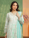 edenrobe Premium Embroidered Lawn Unstitched 3Pc Suit EWU5V1-31438