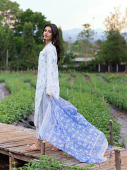 edenrobe Premium Lawn Unstitched Embroidered 3Pc Suit EWU5V1-31449