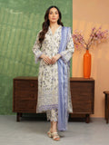 edenrobe Premium Embroidered Lawn Unstitched 3Pc Suit EWU5V1-31451