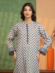 edenrobe Premium Embroidered Lawn Unstitched 2Pc Suit EWU5V1-31462ST