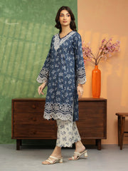 edenrobe Premium Lawn Unstitched Embroidered 2Pc Suit EWU5V1-31465ST