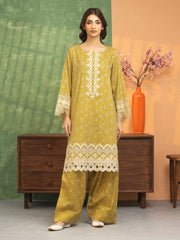 edenrobe Premium Lawn Unstitched Embroidered 2Pc Suit EWU5V1-31471ST