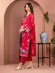 edenrobe Premium Lawn Unstitched Embroidered 3Pc Suit EWU5V1-31486