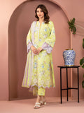 edenrobe Premium Embroidered Lawn Unstitched 3Pc Suit EWU5V1-31490