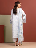 edenrobe Premium Lawn Unstitched Embroidered 3Pc Suit EWU5V1-31491