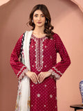 edenrobe Premium Lawn Unstitched Embroidered 3Pc Suit EWU5V1-31492