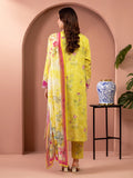 edenrobe Premium Embroidered Lawn Unstitched 3Pc Suit EWU5V1-31493