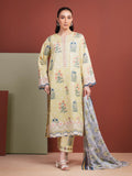 edenrobe Premium Lawn Unstitched Embroidered 3Pc Suit EWU5V1-31498