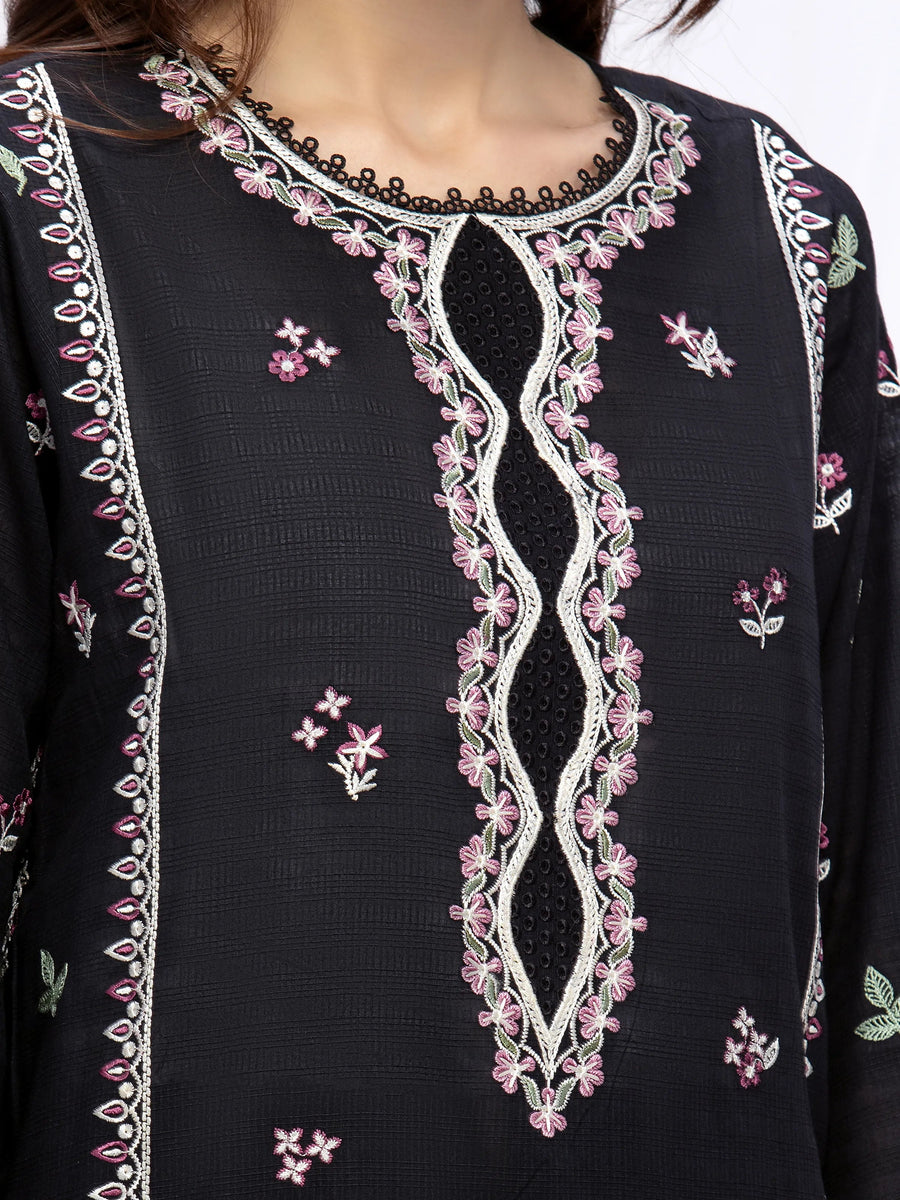 edenrobe Premium Festive Unstitched Lawn 3Pc Suit EWU5V1-31701