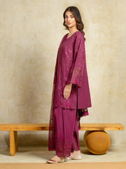 edenrobe Premium Festive Unstitched Lawn 3Pc Suit EWU5V1-31708